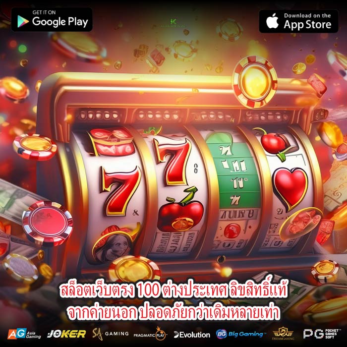 สล็อตเว็บตรง 100 ต่างประเทศ ลิขสิทธิ์แท้จากค่ายนอก ปลอดภัยกว่าเดิมหลายเท่า